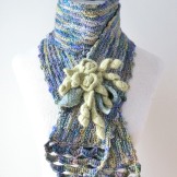 felted-rose-scarf-blue-green1