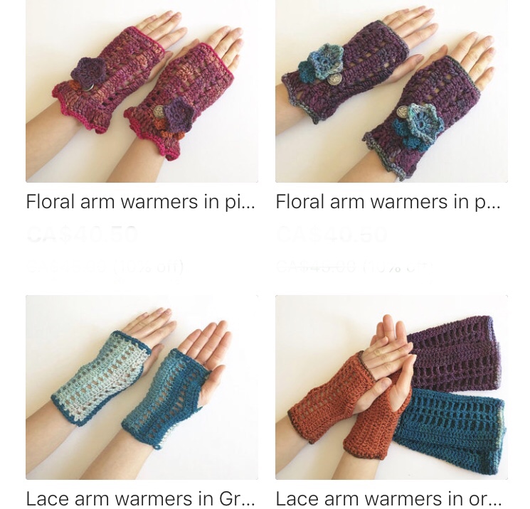 Arm Warmers to keep you cozy!